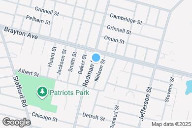 Map image of the property - 1462 Rodman St