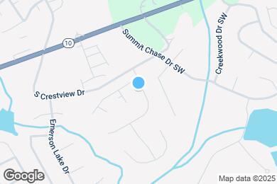 Map image of the property - 2885 Summit View Ct