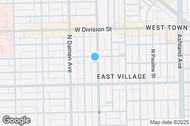 Map image of the property - 1048 N Wolcott Ave