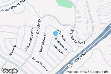 Map image of the property - 1511 Seabrook Ln