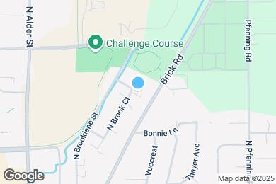 Map image of the property - 1608 N Brook Ct