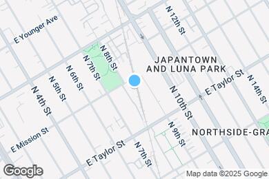 Map image of the property - 350 E Mission St