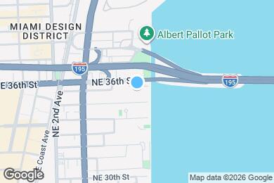 Map image of the property - 600 NE 36th St