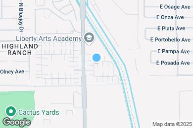 Map image of the property - 6833 E Posada Cir