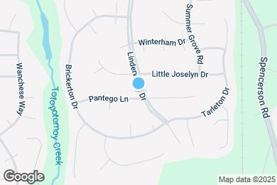 Map image of the property - 9092 Pantego Ln