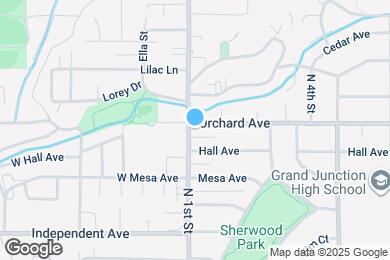Map image of the property - 101 Orchard Ave