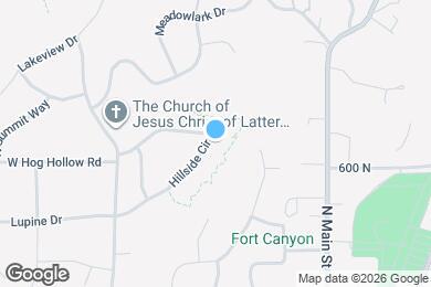 Map image of the property - 658 Hillside Cir