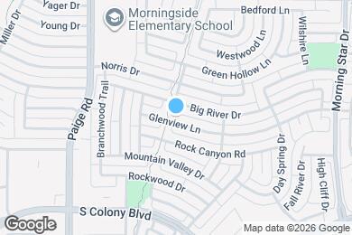 Map image of the property - 5524 Glenview Ln