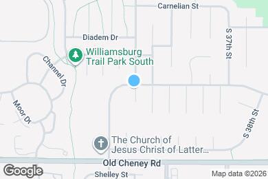 Map image of the property - 5501 S 32nd Cir