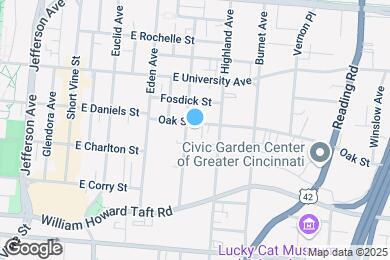 Map image of the property - The Oaks
