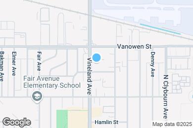 Map image of the property - 6716 Vineland Ave
