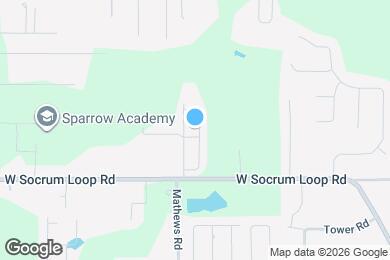 Map image of the property - 8535 Mathews Rd