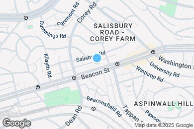 Map image of the property - 1728 Beacon St