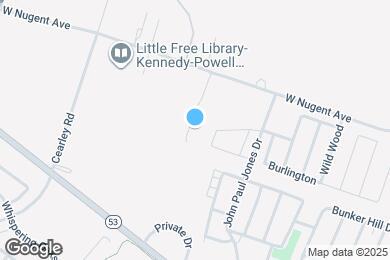 Map image of the property - 1025 Monte Verde Dr