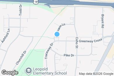Map image of the property - 2241 Luann Ln