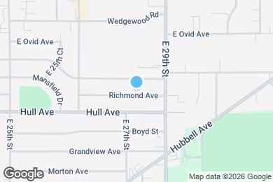 Map image of the property - 2812 Richmond Ave
