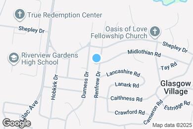Map image of the property - 10421 Renfrew Dr