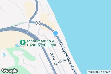 Map image of the property - 5208 N Virginia Dare Trail