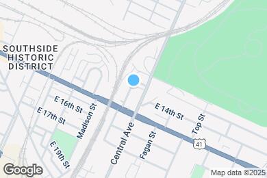 Map image of the property - 1348 Slayton St