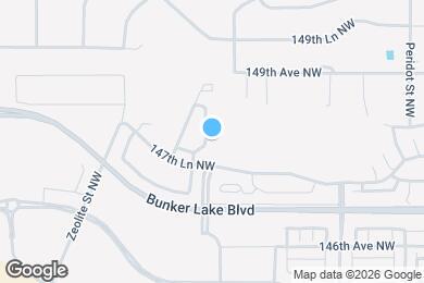 Map image of the property - 14807 Willemite St NW