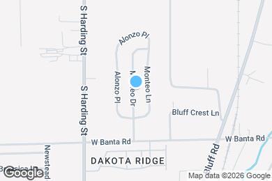 Map image of the property - 6321 Monteo Dr