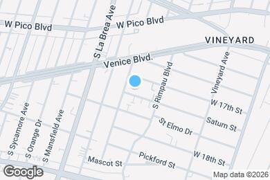 Map image of the property - 4845 Saturn St