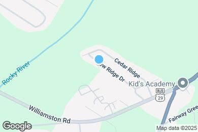 Map image of the property - 316 Cedar Ridge