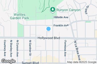 Map image of the property - 1730 Camino Palmero St