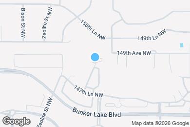 Map image of the property - 14876 Willemite Way NW