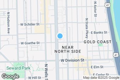 Map image of the property - 1301 N LaSalle St