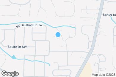 Map image of the property - 1403 Velvet Creek Trce SW