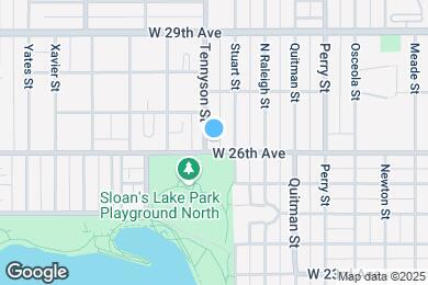 Map image of the property - 2610 Tennyson St