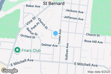 Map image of the property - 184 Meadow Ave