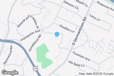 Map image of the property - 826 Claremont Ct