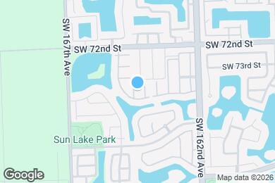 Map image of the property - 7463 SW 164th Ave