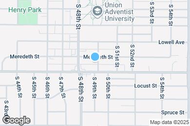 Map image of the property - 4217 S 49th St