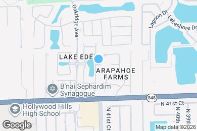 Map image of the property - 5742 Brookfield Cir E