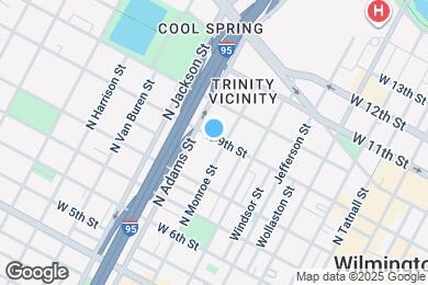 Map image of the property - 812 W 9th St