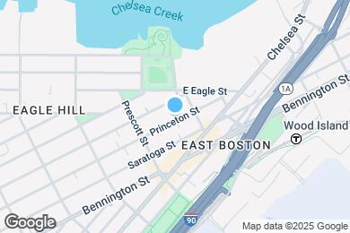 Map image of the property - 310 Princeton St