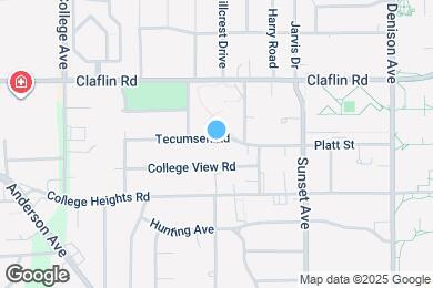 Map image of the property - 2025 Tecumseh Rd