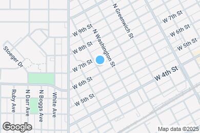 Map image of the property - 611 N Adams St