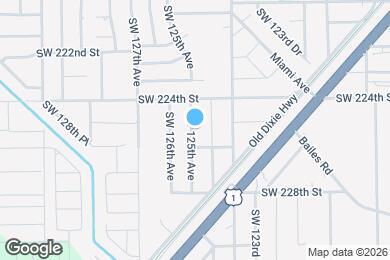 Map image of the property - 22535 SW 125th Ave