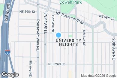 Map image of the property - 5511 Brooklyn Ave NE