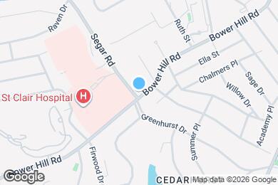 Map image of the property - 930 Bower Hill Rd