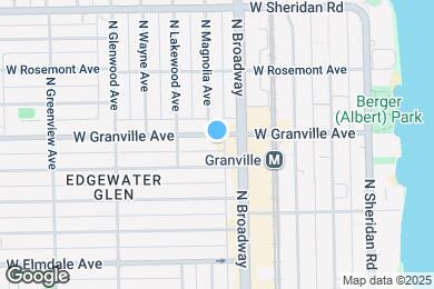 Map image of the property - 1221 W Granville Ave