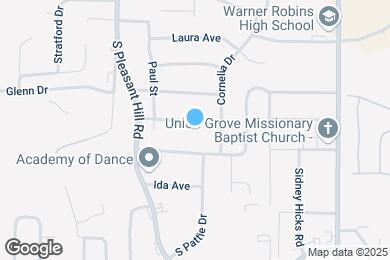 Map image of the property - 1311 Alma Ave