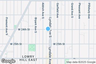 Map image of the property - 2404 Lyndale Ave S