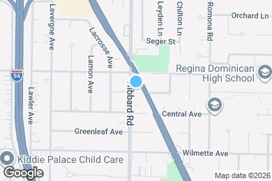 Map image of the property - 630 Hibbard Rd