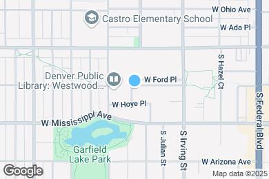 Map image of the property - 3490 W Tennessee Ave