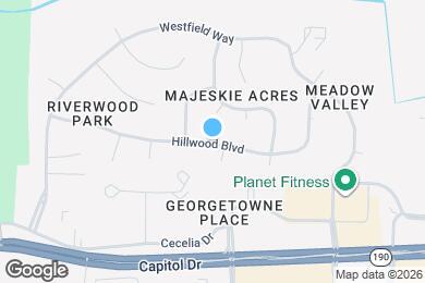 Map image of the property - 1207 Hillwood Blvd